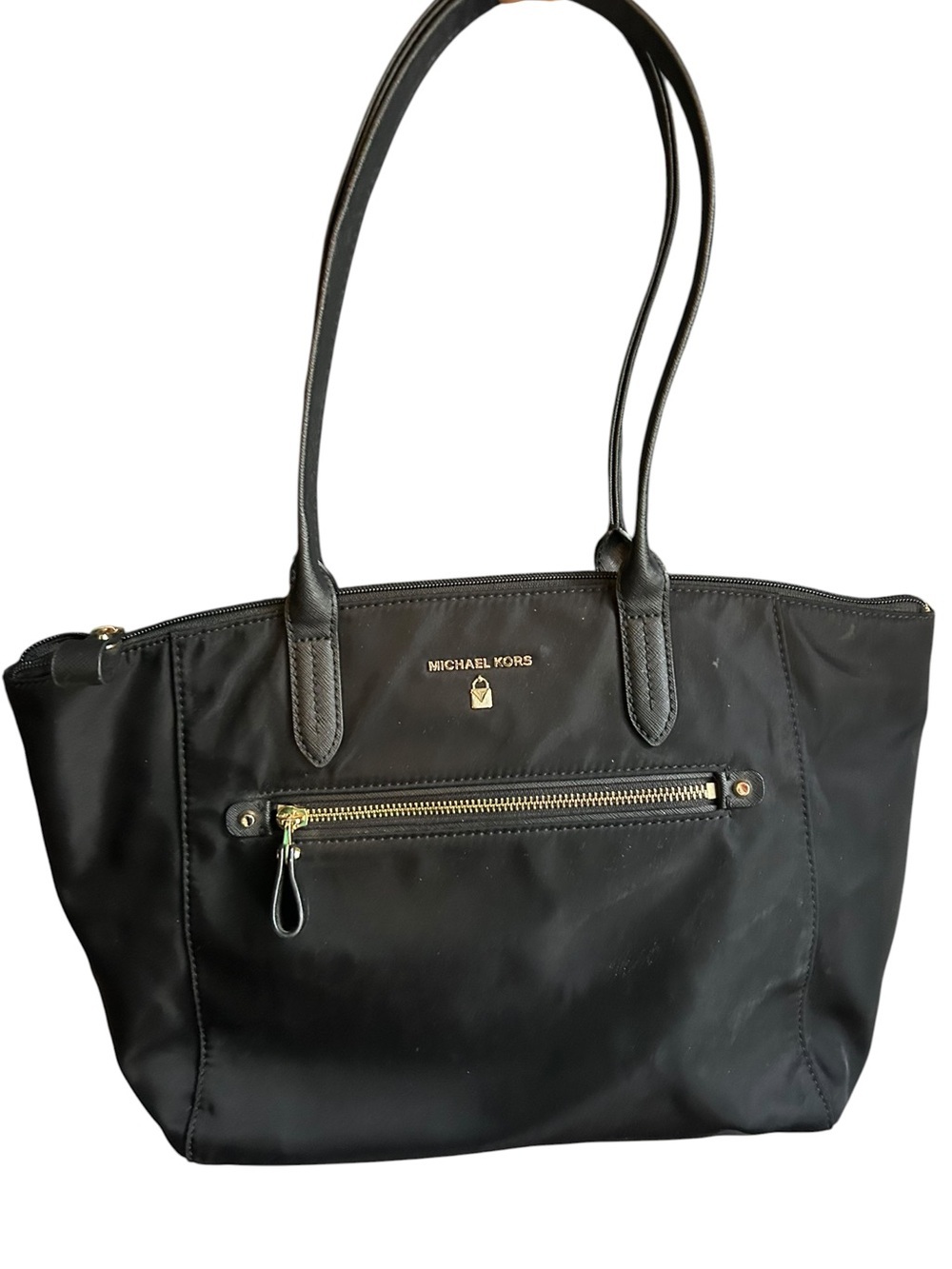 AUTHENTIC Michael Kors Kelsey Medium Nylon Tote Bag
